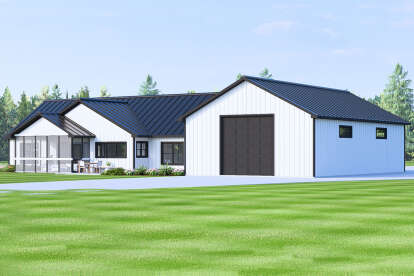 Barn House Plan #5032-00347 Elevation Photo