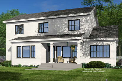 Modern Farmhouse House Plan #098-00524 Elevation Photo