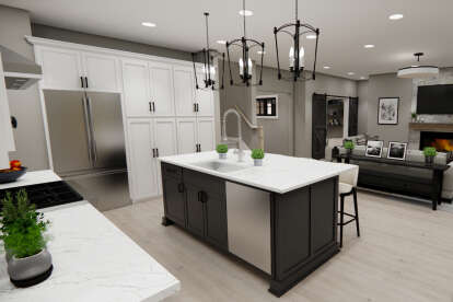 Modern Farmhouse House Plan #098-00524 Additional Photo