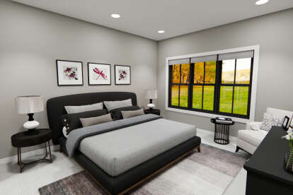 Modern Farmhouse House Plan #098-00524 Additional Photo