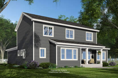 Craftsman House Plan #098-00525 Elevation Photo