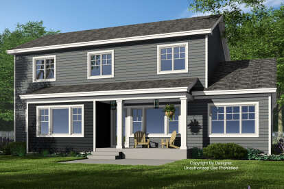 Craftsman House Plan #098-00526 Elevation Photo