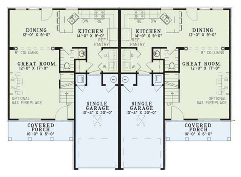 House Plan House Plan #33016 Drawing 1