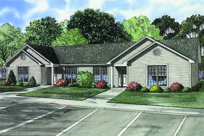 Traditional House Plan #110-01133 Elevation Photo