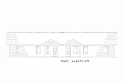 Traditional House Plan #110-01133 Elevation Photo