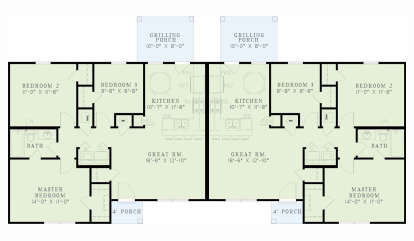 Main Floor  for House Plan #110-01133