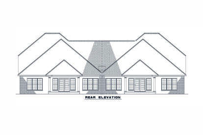 Craftsman House Plan #110-01134 Elevation Photo