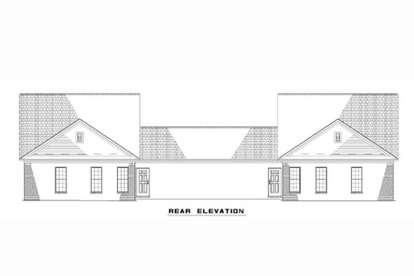Traditional House Plan #110-01135 Elevation Photo