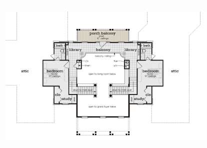 Second Floor for House Plan #048-00310