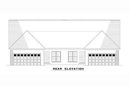 Traditional House Plan #110-01136 Elevation Photo