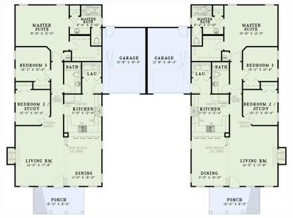 Main Floor  for House Plan #110-01138
