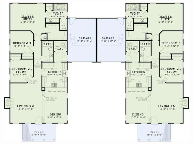 House Plan House Plan #33023 Drawing 1
