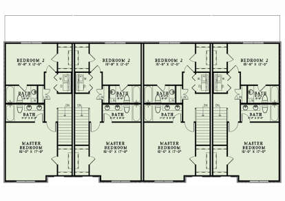 Second Floor for House Plan #110-01139