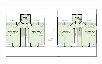 Second Floor for House Plan #110-01140
