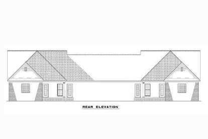 Traditional House Plan #110-01141 Elevation Photo
