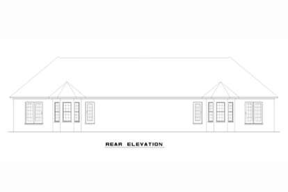 Traditional House Plan #110-01142 Elevation Photo