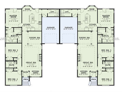 Main Floor  for House Plan #110-01142