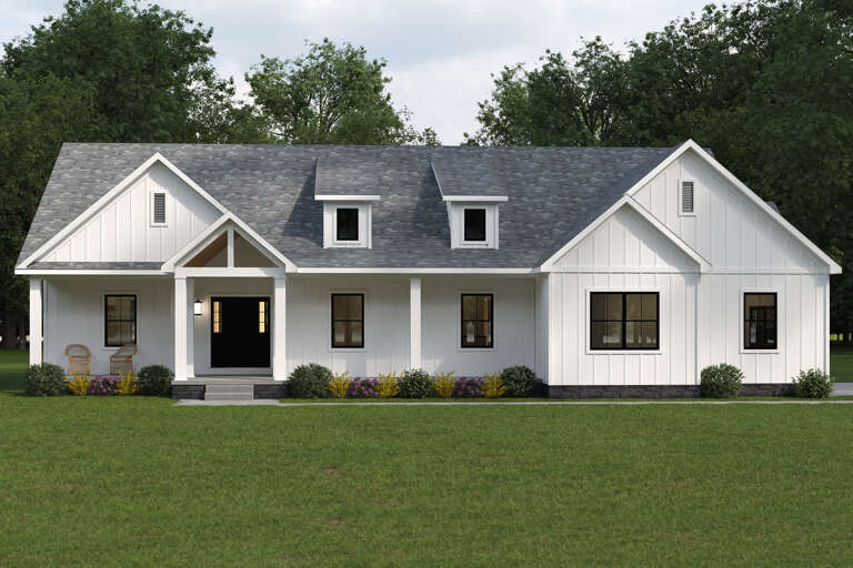 House Plan House Plan #33028 Front Elevation 