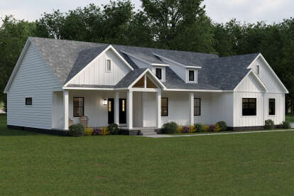 Modern Farmhouse House Plan #1958-00053 Elevation Photo