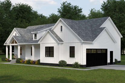 Modern Farmhouse House Plan #1958-00053 Elevation Photo