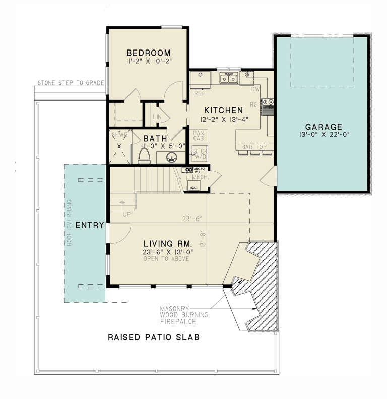 House Plan House Plan #33029 Drawing 1