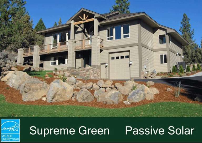 Passive Solar House Plan #192-00008 Elevation Photo