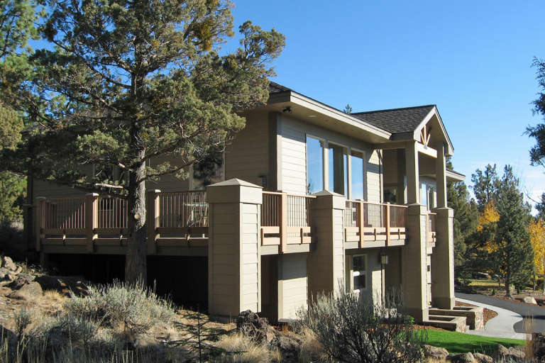 Passive Solar House Plan #192-00008 Elevation Photo
