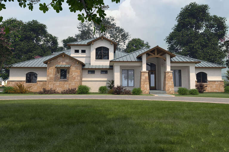 House Plan House Plan #33030 Front Elevation 