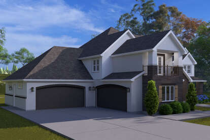 Craftsman House Plan #2802-00395 Elevation Photo