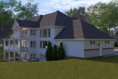 Craftsman House Plan #2802-00395 Elevation Photo