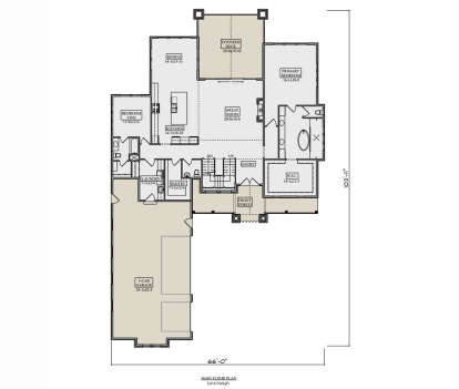 Main Floor  for House Plan #5631-00265
