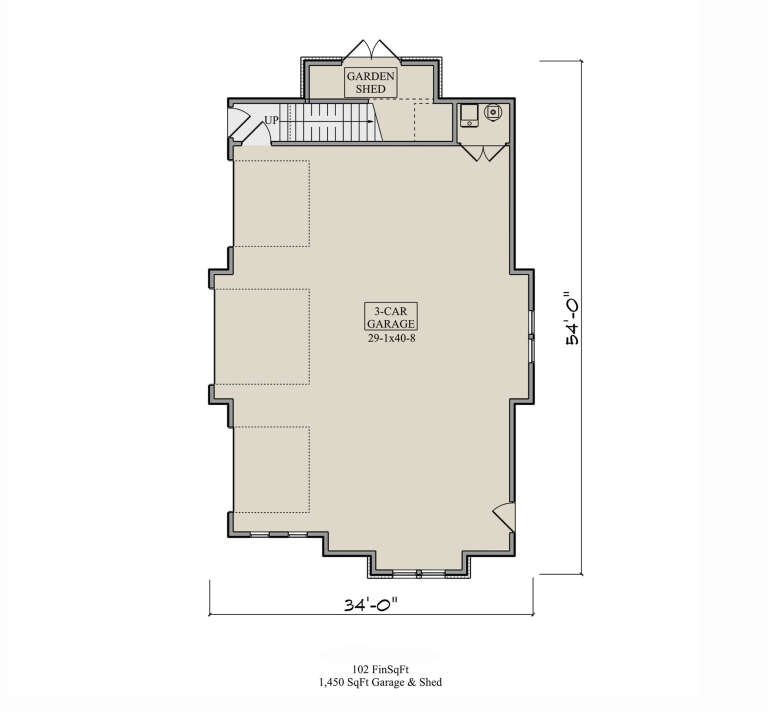 House Plan House Plan #33038 Drawing 1