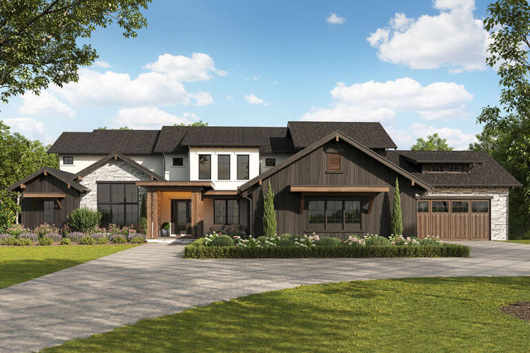 House Plan House Plan #33039 Front Elevation 