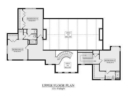 Second Floor for House Plan #5631-00268