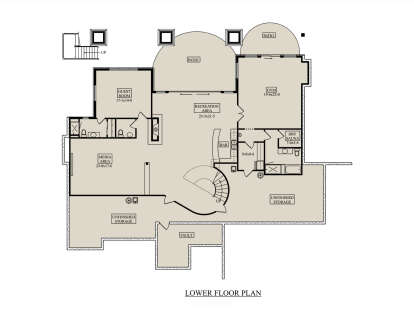 Basement for House Plan #5631-00268