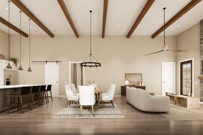 Barn House Plan #009-00444 Additional Photo
