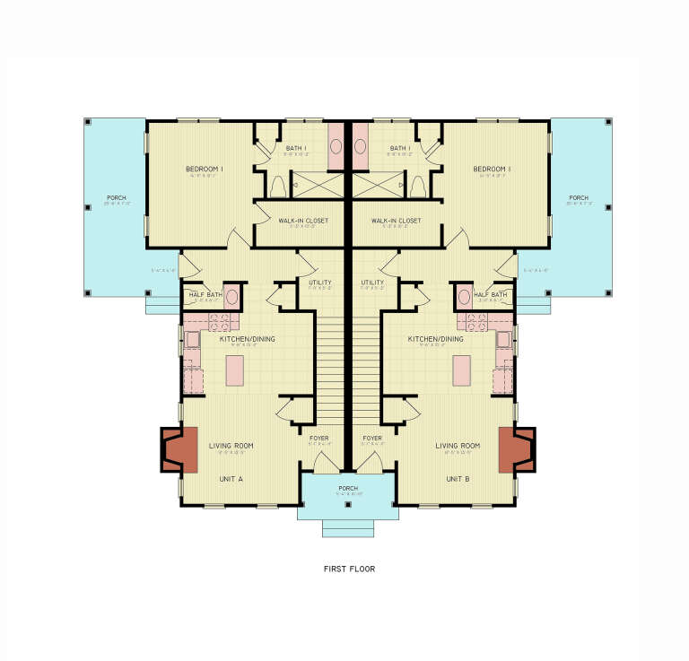 House Plan House Plan #33045 Drawing 1