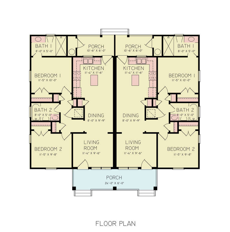 House Plan House Plan #33046 Drawing 1