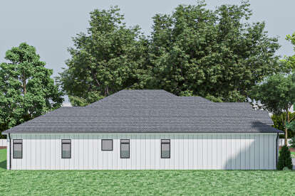 Modern Farmhouse House Plan #4100-00003 Elevation Photo