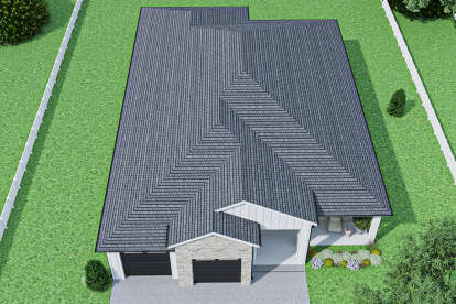Modern Farmhouse House Plan #4100-00003 Elevation Photo
