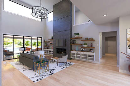 Modern Transitional House Plan #3570-00003 Additional Photo