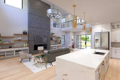Modern Transitional House Plan #3570-00003 Additional Photo