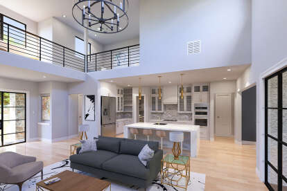 Modern Transitional House Plan #3570-00003 Additional Photo