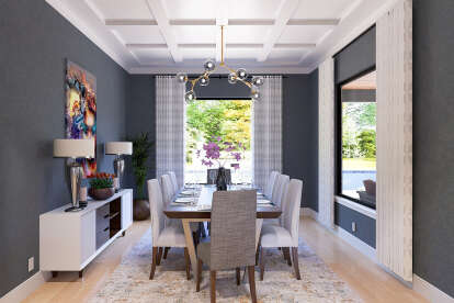 Modern Transitional House Plan #3570-00003 Additional Photo