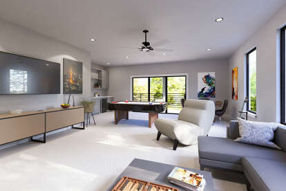 Modern Transitional House Plan #3570-00003 Additional Photo