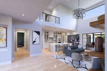 Modern Transitional House Plan #3570-00003 Additional Photo