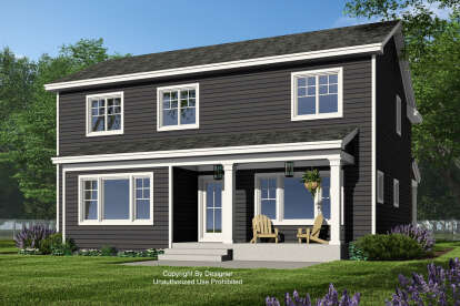 Craftsman House Plan #098-00528 Elevation Photo
