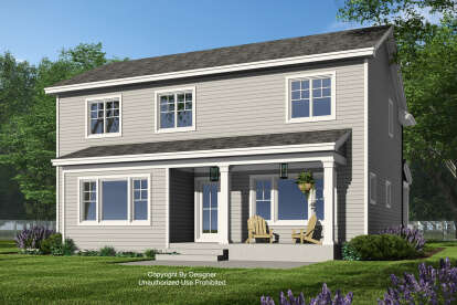 Craftsman House Plan #098-00529 Elevation Photo