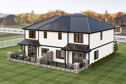Craftsman House Plan #5032-00348 Elevation Photo