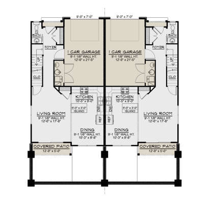 Main Floor  for House Plan #5032-00348